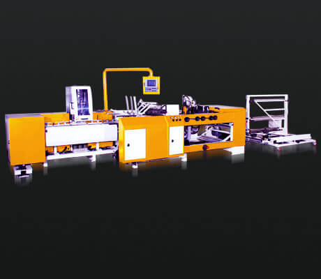 Side sealing bag making machine