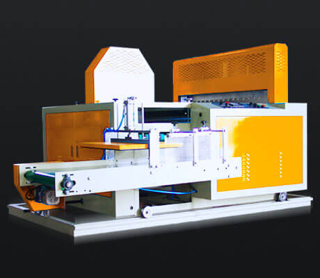 Folding bag machine