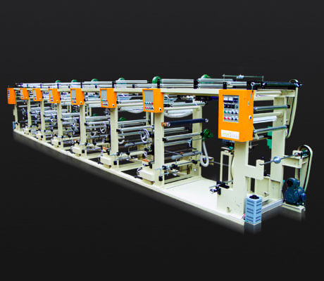 Rotogravure printing machine